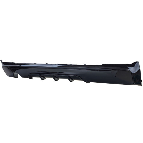 DIFFUSEUR SPORT NOIR BRILLANT BMW SERIE 2 COUPE F22 F23 218 220 PACK M (05896)