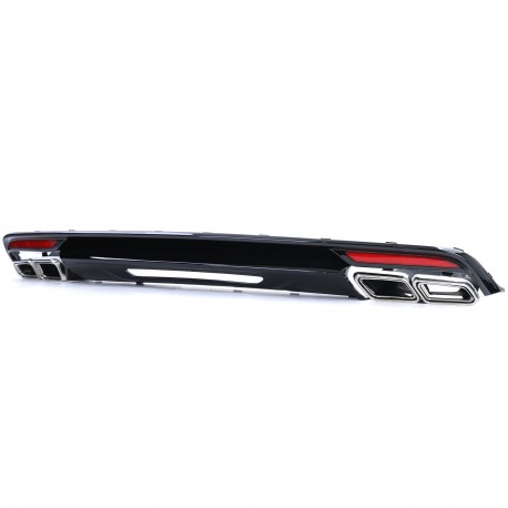 DIFFUSEUR SPORT DOUBLE SORTIES MERCEDES CLASSE S W222 2013-2017 (06329)