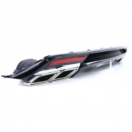 DIFFUSEUR SPORT DOUBLE SORTIES MERCEDES CLASSE S W222 2013-2017 (06329)
