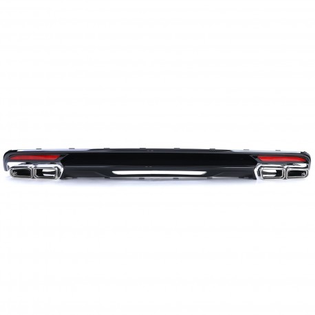 DIFFUSEUR SPORT DOUBLE SORTIES MERCEDES CLASSE S W222 2013-2017 (06329)