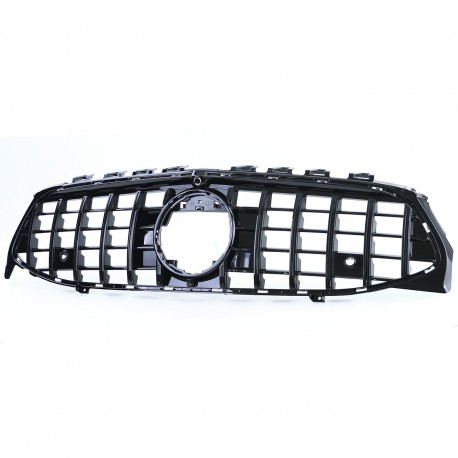 CALANDRE PANAMERICANA LIGNE AMG GT FULL BLACK MERCEDES CLA W118 C118 X118 2019- (05568)