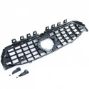 CALANDRE PANAMERICANA LIGNE AMG GT FULL BLACK MERCEDES CLA W118 C118 X118 2019- (05568)