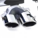 DIFFUSEUR NOIR AVEC DOUBLES SORTIES MERCEDES CLA C118 & X118 Ap 2019 (06334)