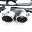 DIFFUSEUR NOIR AVEC DOUBLES SORTIES MERCEDES CLA C118 & X118 Ap 2019 (06334)