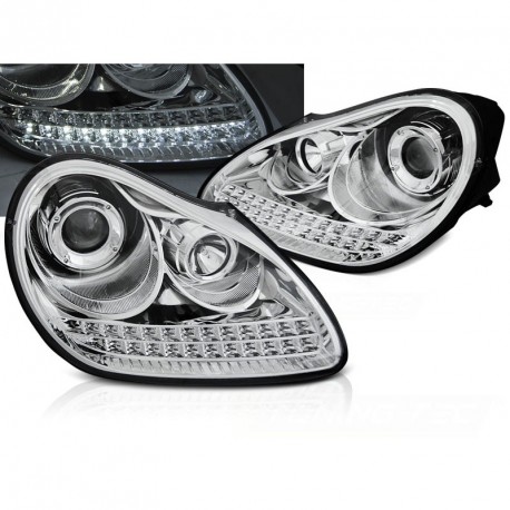 PHARES XENON FEUX CLIGNOTANTS LED PORSCHE CAYENNE 2002-2007 (06337)