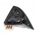 FEUX ROUGES FUMES FULL LED ET DYNAMIQUES MERCEDES CLASSE C W203 BERLINE 2000-2004 (06218)