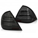 FEUX ROUGES FUMES FULL LED ET DYNAMIQUES MERCEDES CLASSE C W203 BERLINE 2000-2004 (06218)