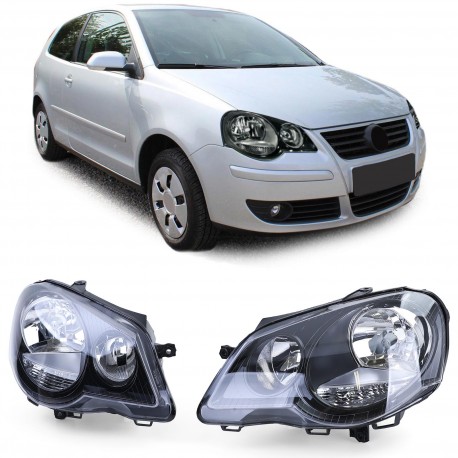 PHARES FOND NOIR POLO 9N3 NOIRS GTI / CUP (13301)
