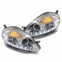 PHARES DEVIL EYES CHROM TUNING GRANDE PUNTO ELECTRIQUES (00824)