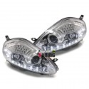 PHARES DEVIL EYES CHROM TUNING GRANDE PUNTO ELECTRIQUES (00824)