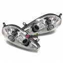 PHARES ANGEL EYES CHROM TUNING GRANDE PUNTO ELECTRIQUES (13334)