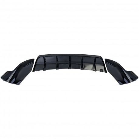 DIFFUSEUR SPORT PERFORMANCE NOIR BRILLANT BMW X4 F26 2014-2018 (06359)