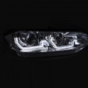 PHARES NOIRS FEUX CLIGNOTANTS SEQUENTIELS VW POLO 6 AW 2G 2017-2021 (05747)