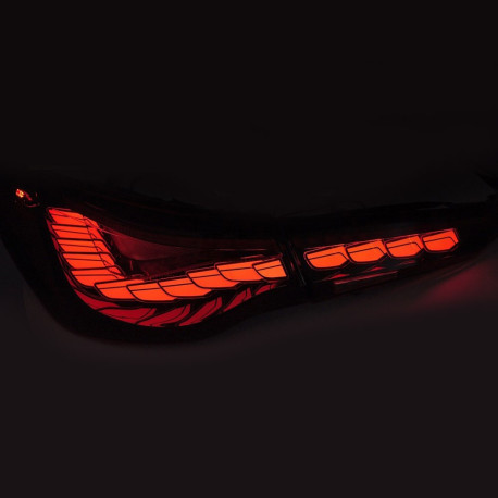 FEUX ROUGES FUMES OLED BMW SERIE 4 G22 G23 2020-  (06381)