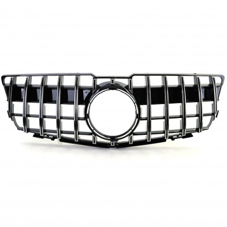 CALANDRE PANAMERICANA AMG GTR NOIR CHROMEE MERCEDES GLK 204 PH1 2008-2012 (Z06393)