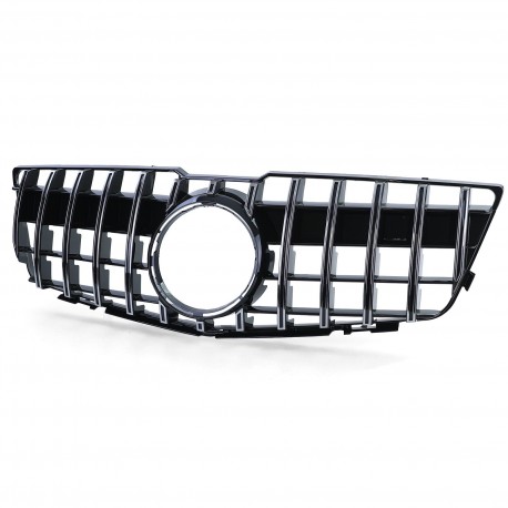 CALANDRE PANAMERICANA AMG GTR NOIR CHROMEE MERCEDES GLK 204 PH1 2008-2012 (Z06393)