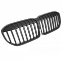 CALANDRE NOIRE MATE BMW SERIE 7 G11 G12 LCI 2019-2022 (06401)