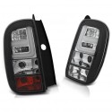 PAIRE DE FEUX ARRIERES NOIRS LED BAR DACIA DUSTER I 2010-2018 (02452)