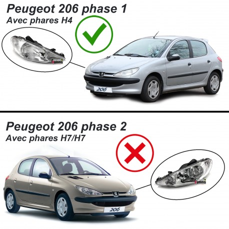 europe-tuning-phare-identique-origine-passager-peugeot-206-h4-12217