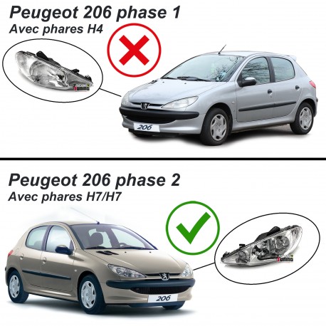 phare-identique-origine-passager-peugeot-206-h7h7-12230