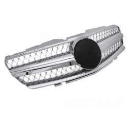 CALANDRE SPORT NOIRE ET CHROME MERCEDES SL R230 2006-2008 (06423)
