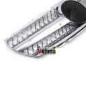 CALANDRE SPORT NOIRE ET CHROME MERCEDES SL R230 2006-2008 (06423)
