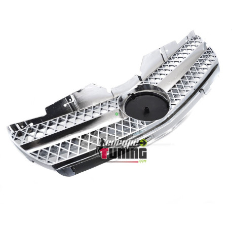 CALANDRE SPORT NOIRE ET CHROME MERCEDES SL R230 2006-2008 (06423)