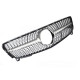 CALANDRE GRILLE DIAMANT SILVER CHROME LIGNE GT-R MERCEDES CLASSE A W176 2015-2018 (06434)