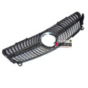 CALANDRE GRILLE DIAMANT SILVER CHROME LIGNE GT-R MERCEDES CLASSE A W176 2015-2018 (06434)