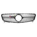 CALANDRE GRILLE DIAMANT SILVER CHROME LIGNE GT-R MERCEDES CLASSE A W176 2015-2018 (06434)