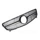 CALANDRE GRILLE DIAMANT NOIRE CHROME LIGNE GT-R MERCEDES CLASSE A W176 2015-2018 (06435)