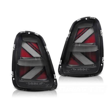 FEUX NOIRS FULL LED DYNAMIQUES BMW MINI COOPER R56 R57 R58 R59 2006-2015 (06458)