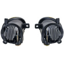 ANTI BROUILLARDS JAUNES LED AUDI A4 B8 / A6 C6 / Q5 2008-2016 (06459)