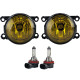 ANTI BROUILLARDS JAUNES PEUGEOT 107 / 207 / 307 / 407 / 4007 / 607 (06462)
