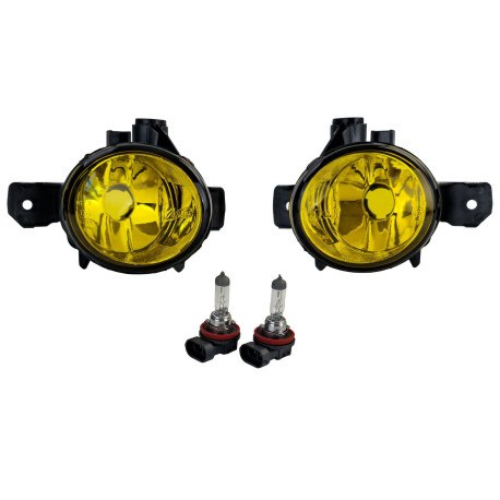 ANTI BROUILLARDS JAUNES BMW SERIE 1 E81 E82 E87 E88 / X3 E83 / X5 E70 (06464)