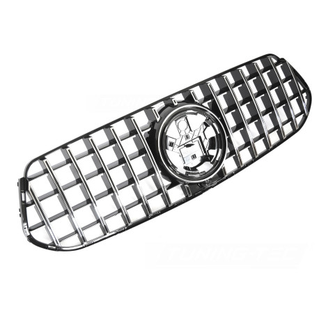 CALANDRE PANAMERICANA GT NOIR CHROME MERCEDES GLE 167 AMG 2018-2023 (06468)