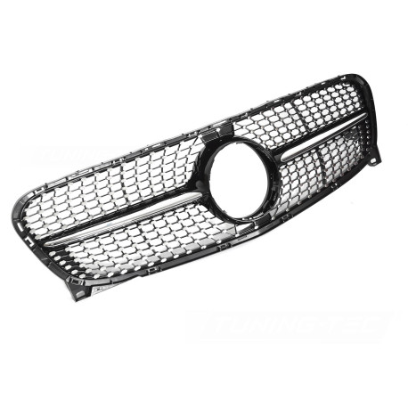 CALANDRE DIAMANT LIGNE AMG NOIR CHROME MERCEDES GLA X156 2013-2016 (06474)