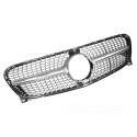 CALANDRE DIAMANT LIGNE AMG SILVER CHROME MERCEDES GLA X156 2013-2016 (06475)