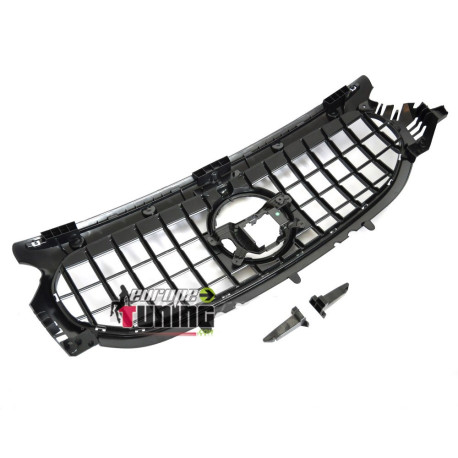 CALANDRE PANAMERICANA GT NOIR CHROME MERCEDES GLA H247 2019-2023 (06476)