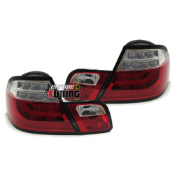 2 FEUX ROUGES CLAIRS LED BAR BMW SERIE 3 E46 COUPE 1999-2003 (06479)
