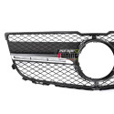 CALANDRE LIGNE AMG NOIR CHROME MERCEDES GLK 204 2012-2015 (06484)