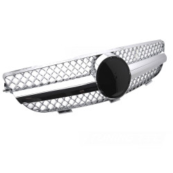 CALANDRE SPORT CHROME SPORT LIGNE SL MERCEDES CLK 209 2002-2010 (06490)