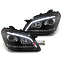 PHARES NOIRS FEUX CLIGNOTANTS LED DYNAMIQUES MERCEDES ML W164 2005-2008 PH1 (05352)