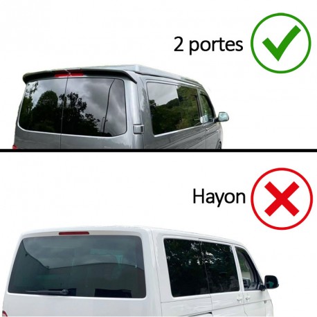 FEUX ROUGES NOIRS LEDS DYNAMIQUES VW T5 BUS TRANSPORTEUR COFFRE 2 PORTES 2003-2009 (06188)