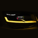 PHARES NOIRS ET CHROMES CONVERSION FULL LED DYNAMIQUES VW T6 2015-2019 (06499)