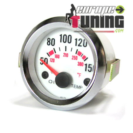 MANOMETRE PLASMA 52mm Temperature Huile (01091)