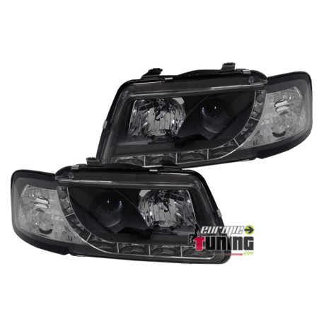 PHARES DEVIL EYES AUDI A3 NOIRS PHASE 1 (01267)