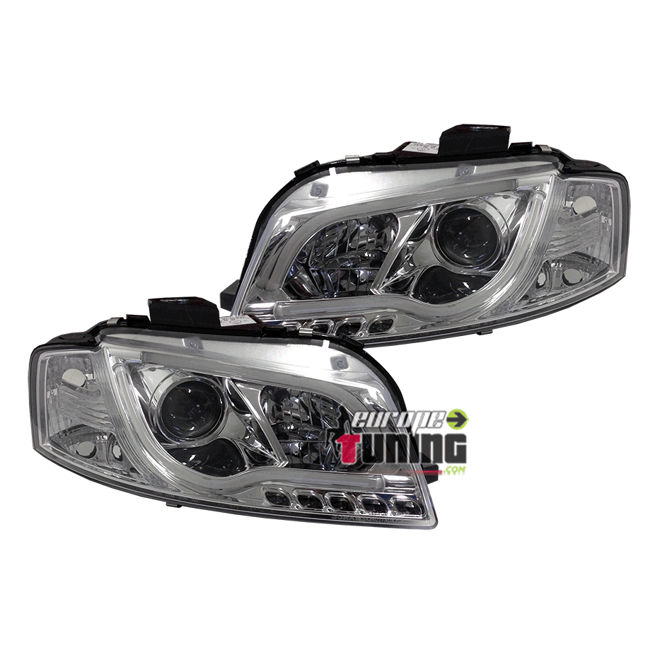 PHARES LIGHT BAR AUDI A3 CHROM 2003-2008 (02738)