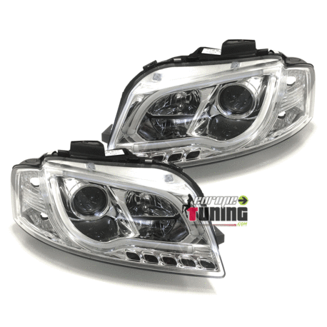 PHARES DE JOUR DIURNES AUDI A3 2003-2008 (03852)