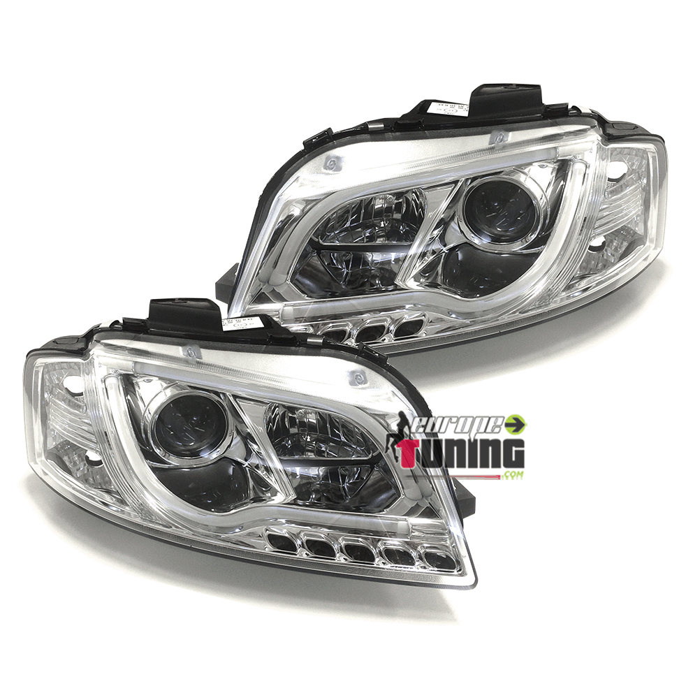 PHARES DE JOUR DIURNES AUDI A3 2003-2008 (03852)